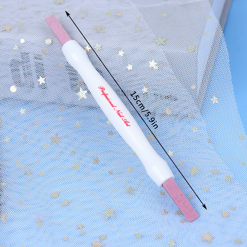 Nail Art Cuticle Remove Ceramic Rod 100/180 Scrubs Manicure Stick Stone T Tt
