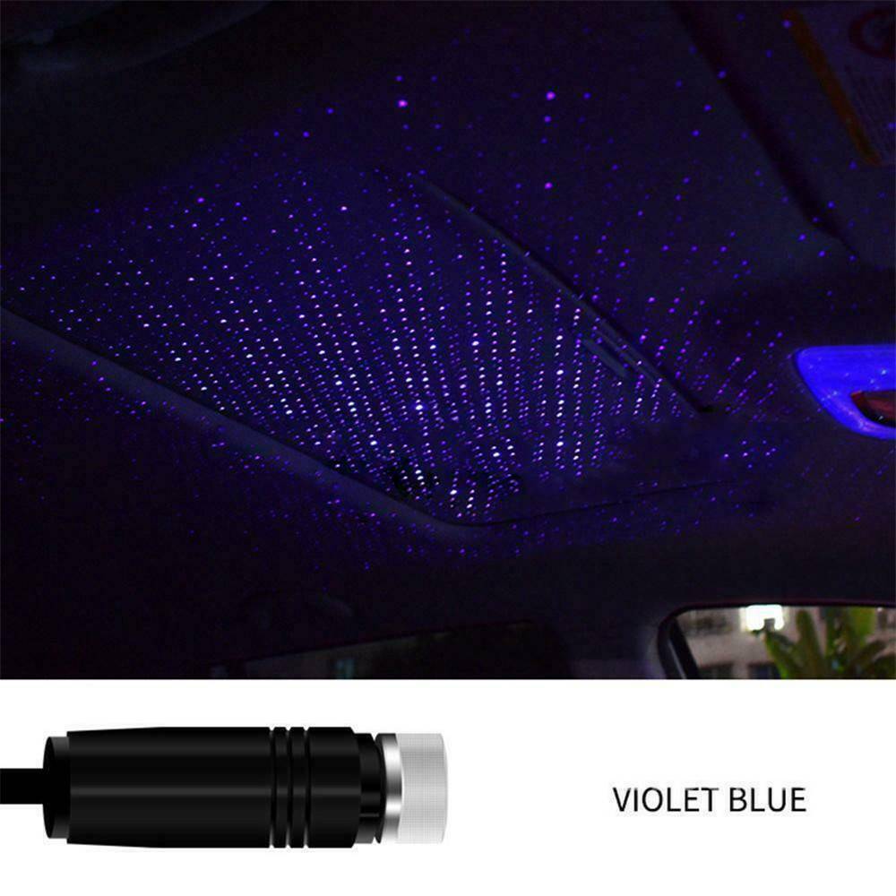 Car Roof Projector USB LED Star Light Night Atmosphere Lights Home DIY Decor HOT