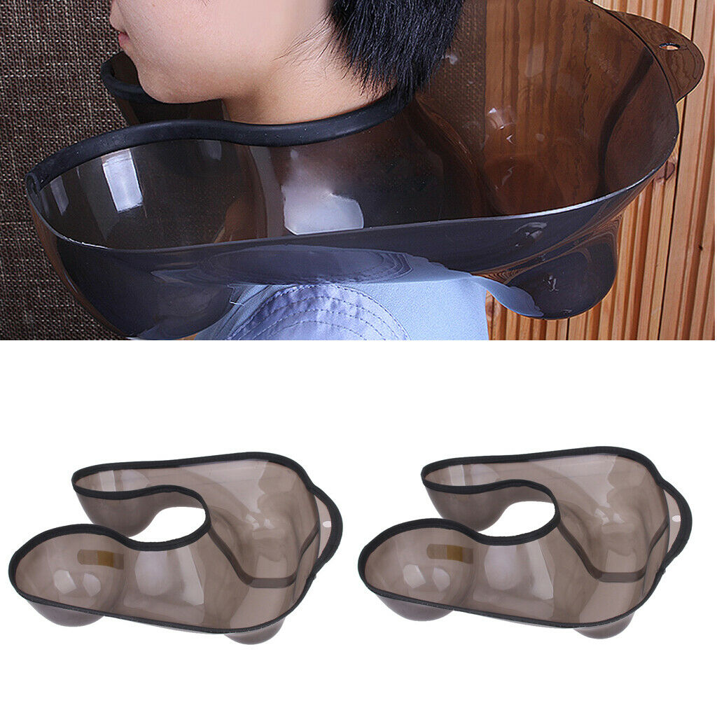 2x Large Barber Shampoo Neck Shoulder Tray Coloring Lotion Container Pallet