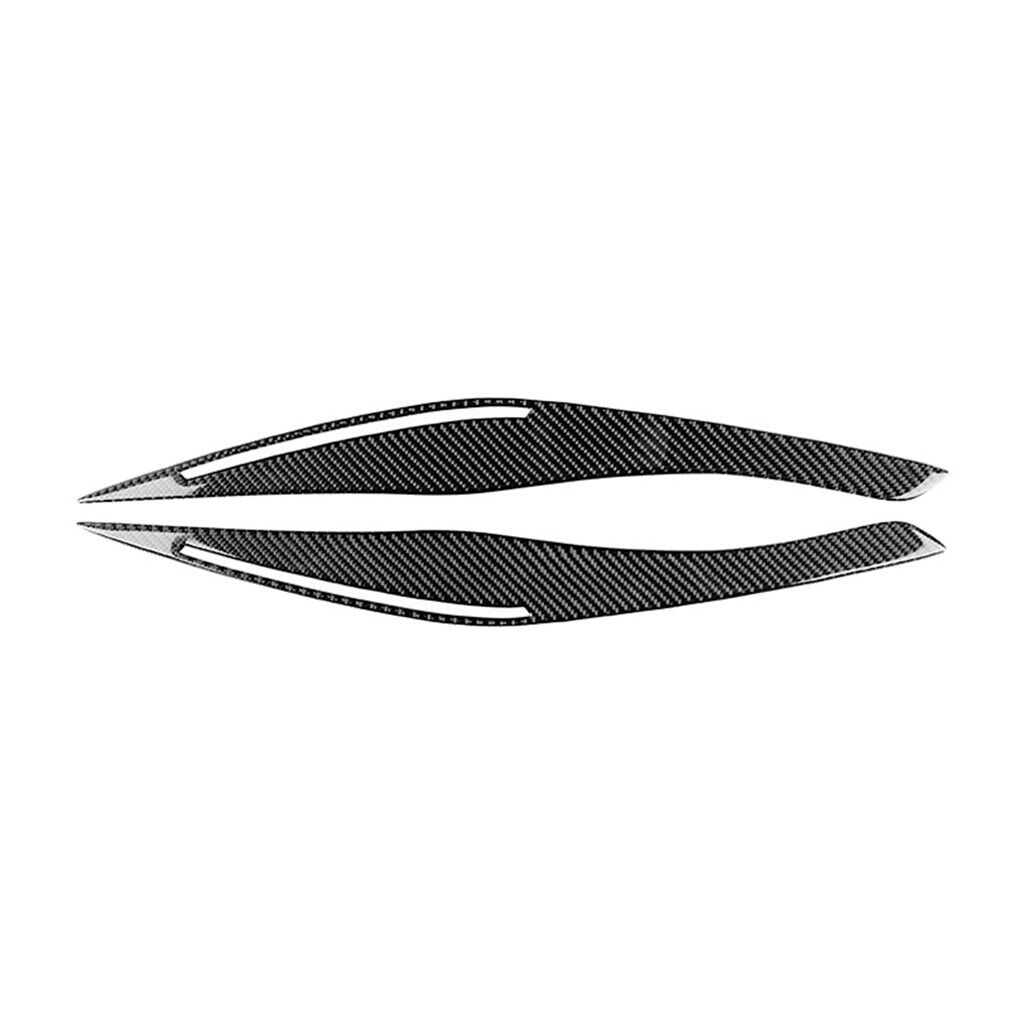 Fashion Car Headlight Eyebrow Eyelid Cover Trim for BMW E90 318i 320i 325i