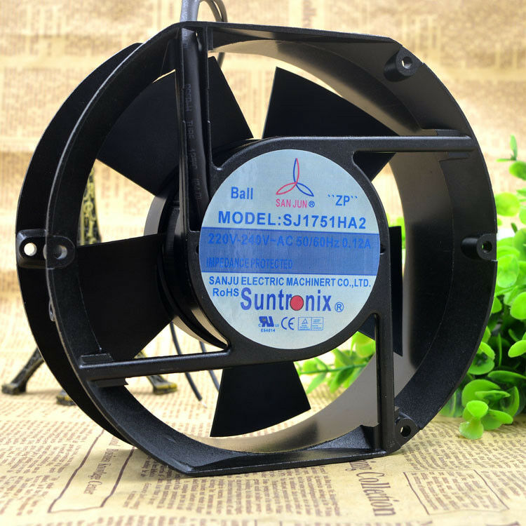 For SANJUN Full metal axial flow fan SJ1755HA2 220V 3months warranty