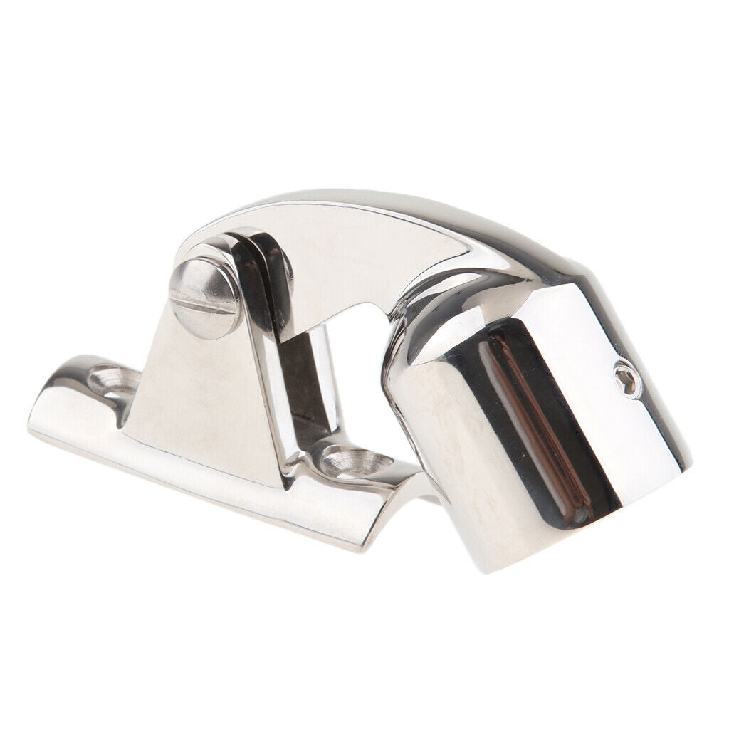25mm Boat Bimini Eye End 120 Degree Elbow Deck Hinge