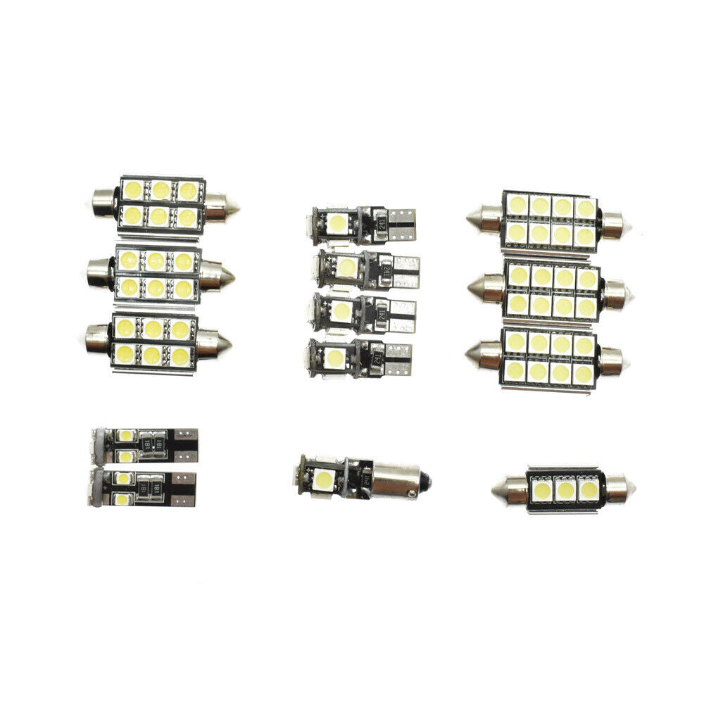 14pcs/set White Interior LED Light Door Light Kit for VW Passat CC (2009-2014)