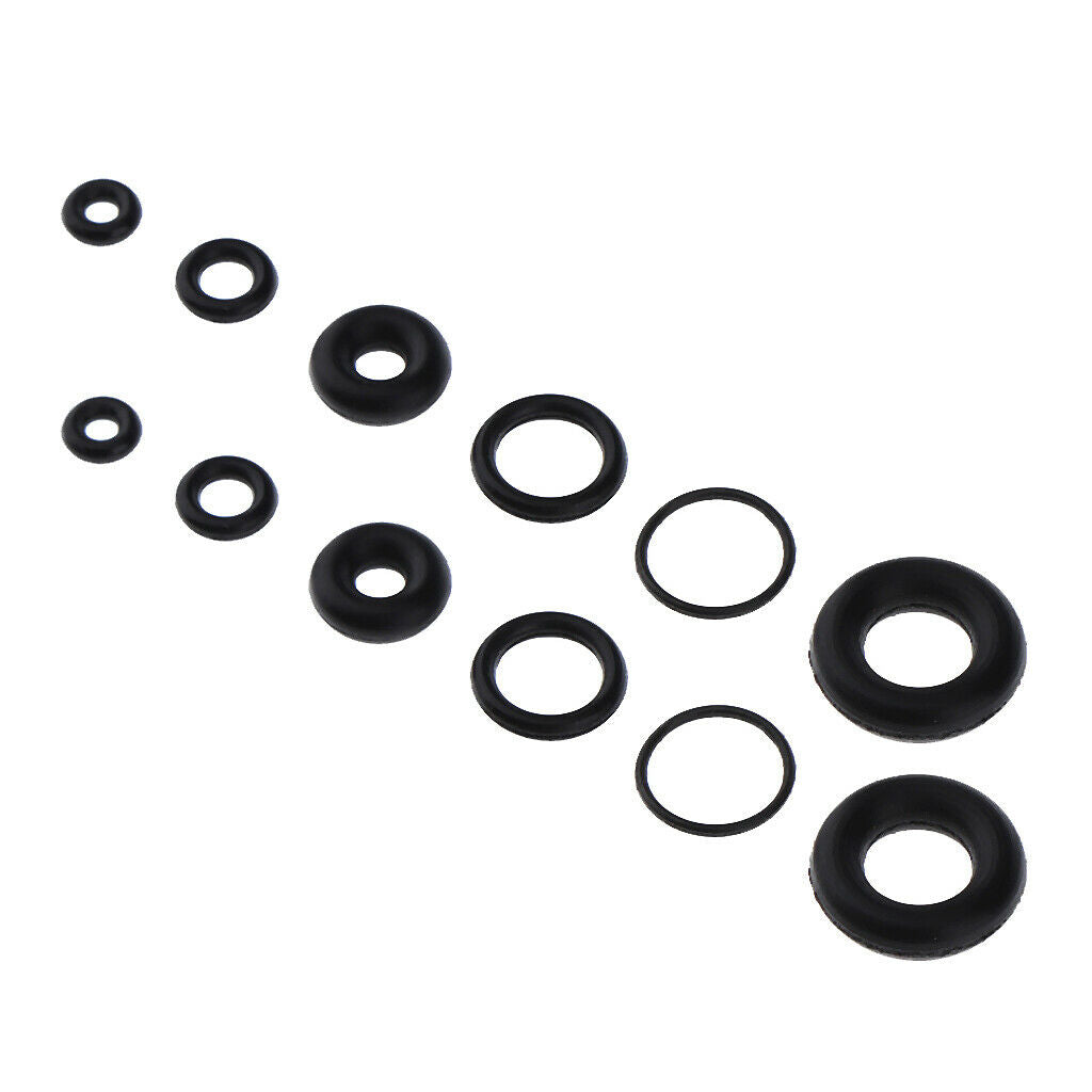 Pack of 40pcs Black Rubber O-Ring Rubber Seals for Airbrushes