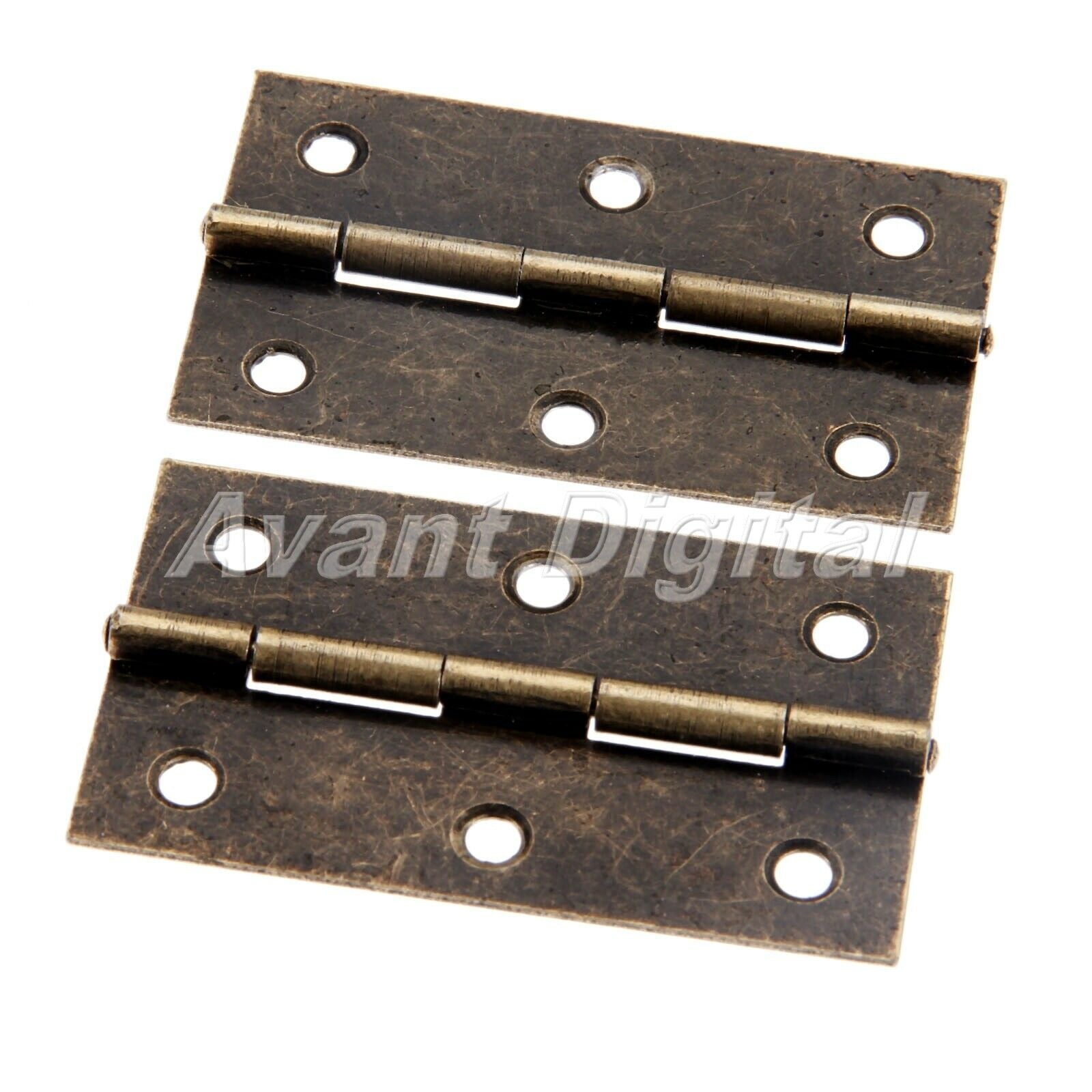 75*42mm Retro Furniture Jewelry Box Hinge Cabinet Wardrobe Door Hinges Hardware