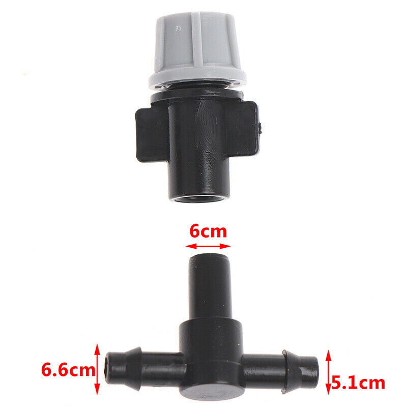 10Pcs Atomization Nozzle Water Sprayer DIY Drip Irrigation Sprinkler Nozzl Qx