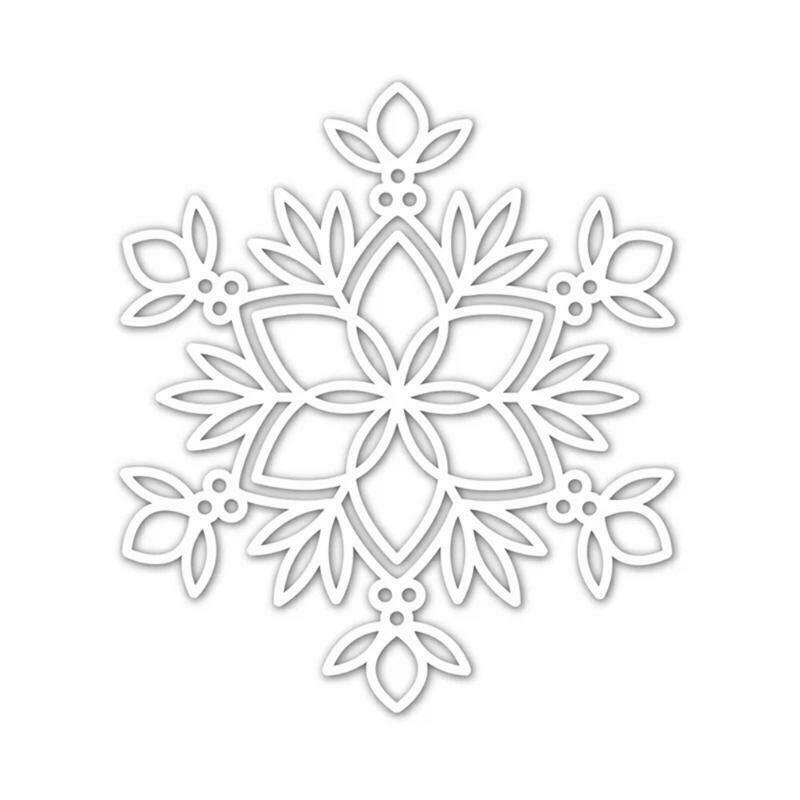 Snowflake Metal Cutting Dies Stencil Scrapbooking DIY Album Paper Embossing