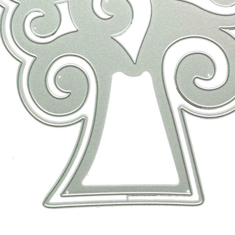 Valentine Heart Shape Tree Carbon Steel Cutting Dies DIY Scrapbooking Photo