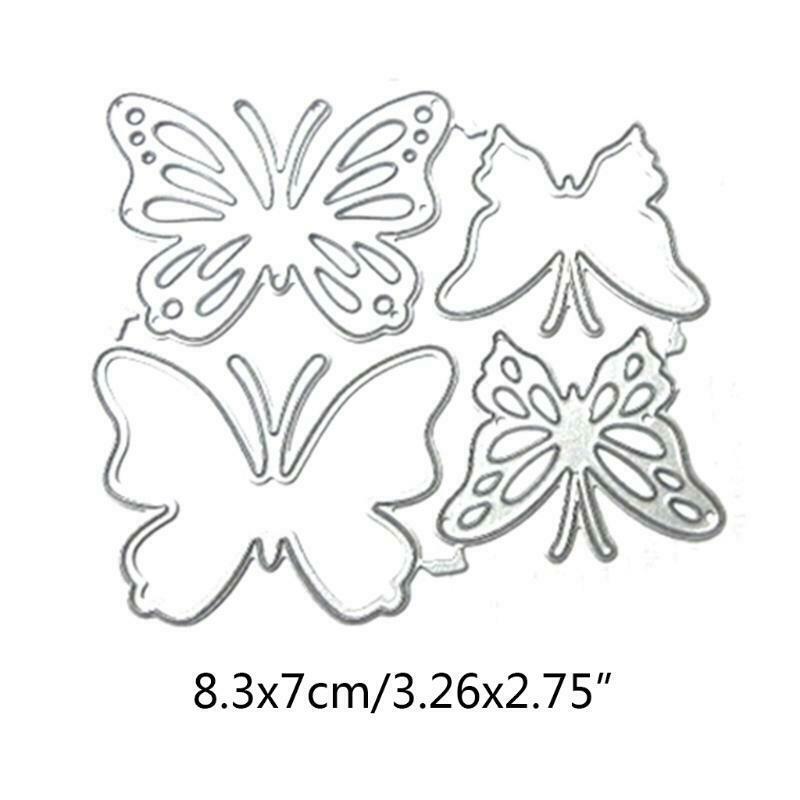 Butterfly Metal Cutting Dies Birthday Christmas Party Cards Making Accessories