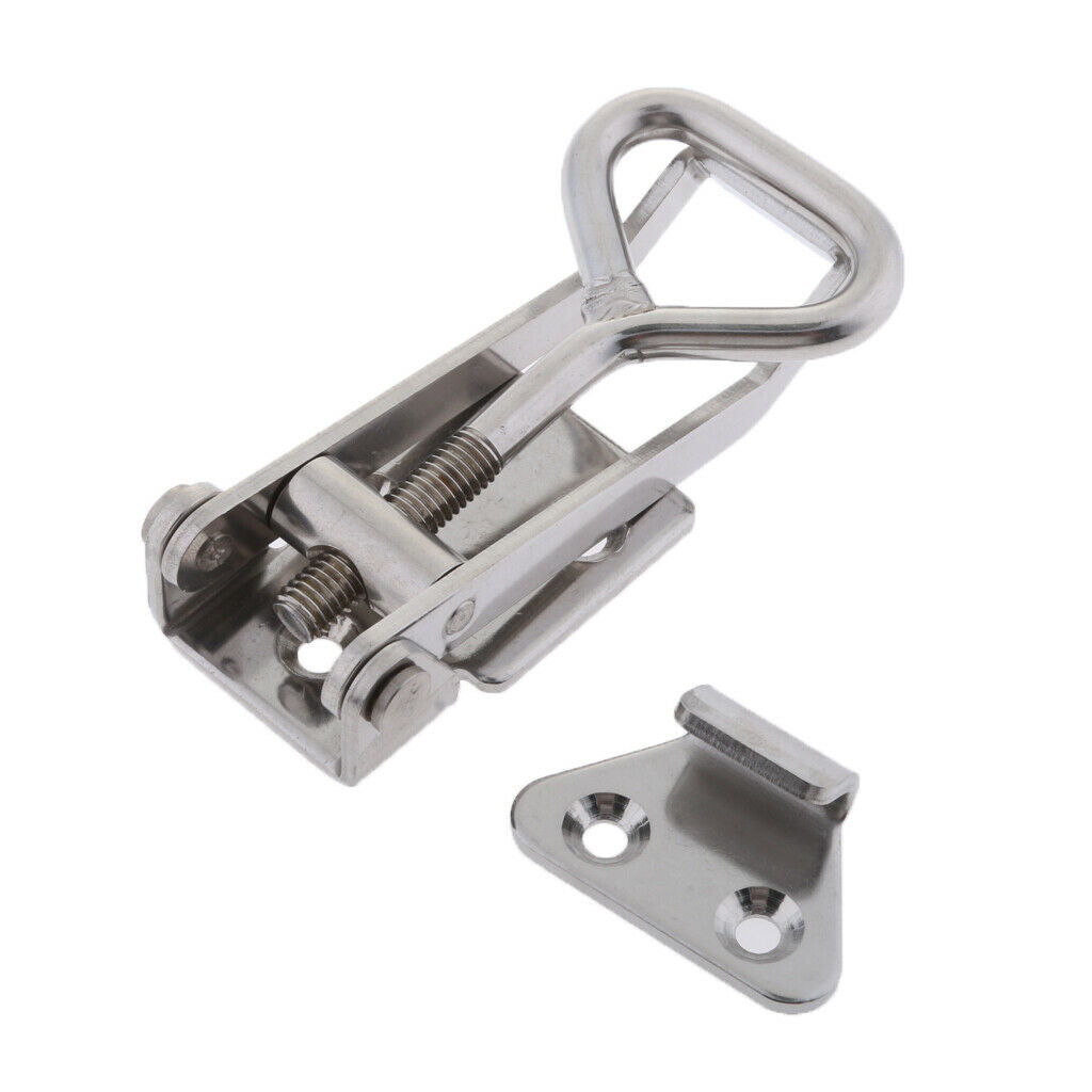 Adjustable Type 1 Anti-Rattle Latch Lock Locking Stainless Steel Latch Boat