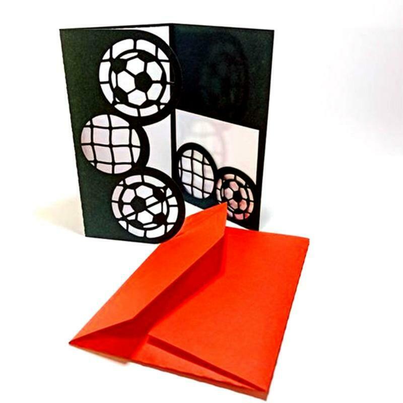 Football Birthday Wedding Card Carbon Steel Cutting Dies DIY Scrapbooking Photo