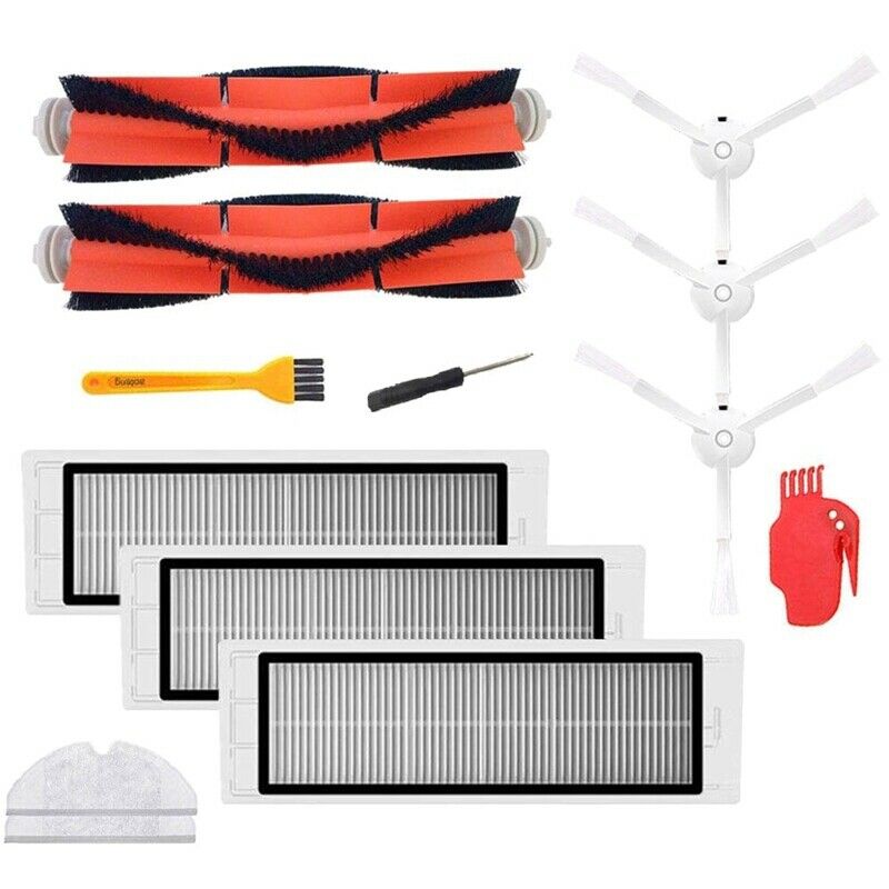 Accessories For  Mijia/Roborock Robot Vacuum Cleaner Pack Of 3 Hepa Filters,2 J6
