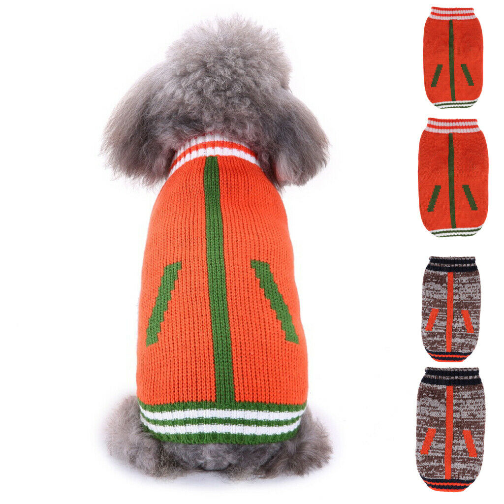 Dog Sweater Pet Thick Warm Clothing Sweater Winter Apperal Snowflake