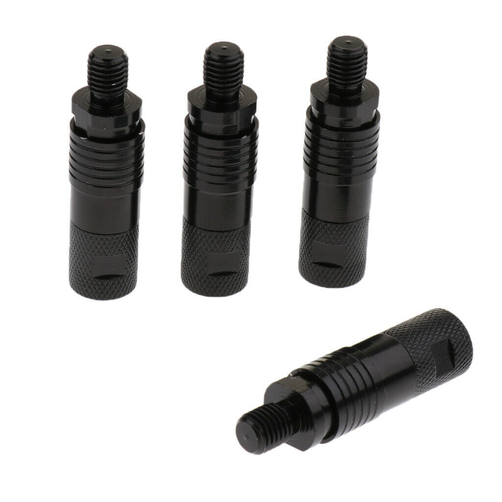 4x Metal Fishing Rod Pod Connector Release Adapter For