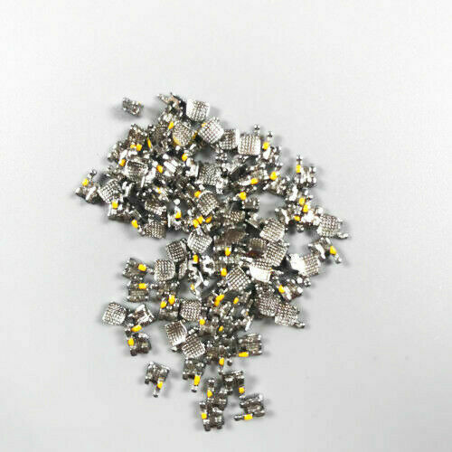 50kits Dental Metal Orthodontic Brackets Braces Mini Roth 022 Slot 345 Hooks