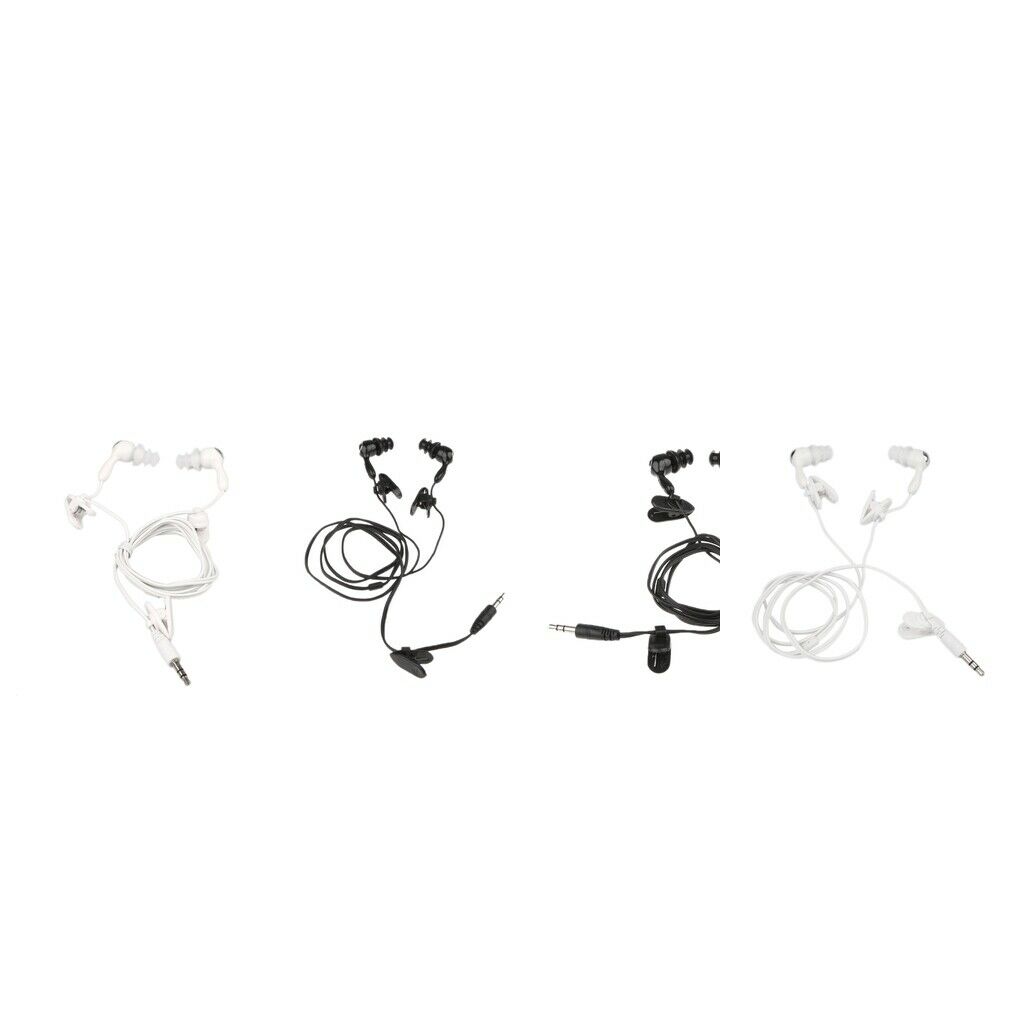4x 3.5mm Headphone Earbud In-ear Earphone Water resistant IPx8 Comfortable With