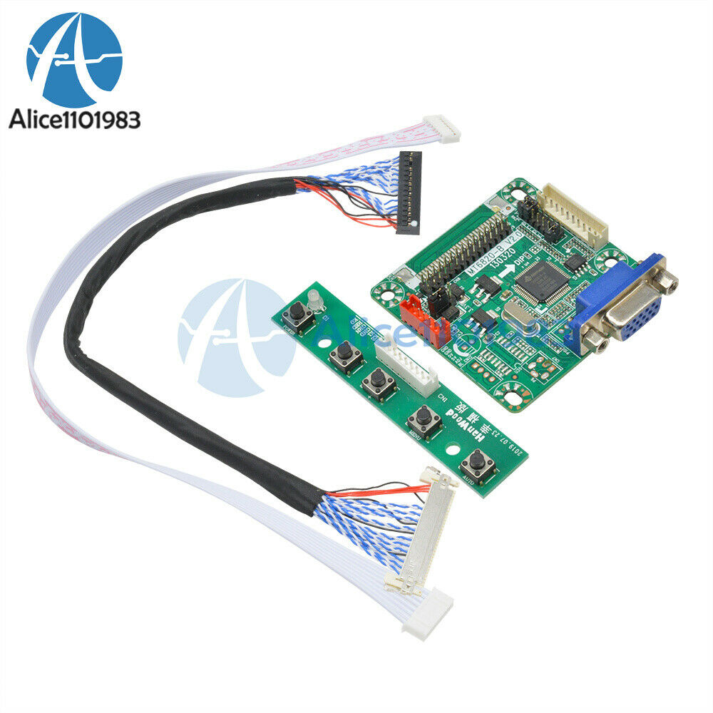Universal 17" To 42" MT6820-B LCD LVDS Driver Controller Board With Cable DIY
