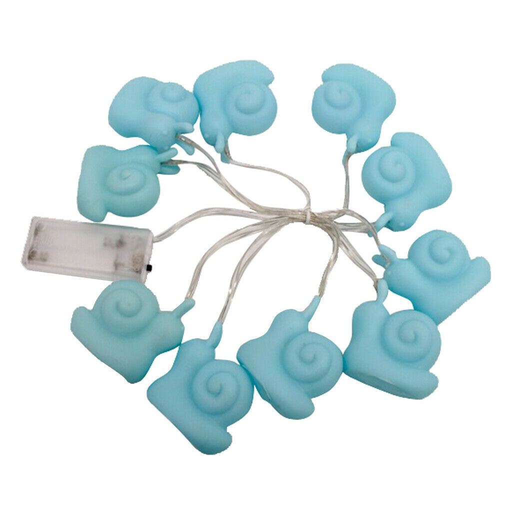 Energy Saving 10 LED String Lights Animal Shape Fairy Lights Snail