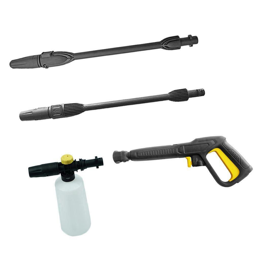 High Pressure Washer Spray Gun Nozzle & Dispenser Set For Karcher K1-K7