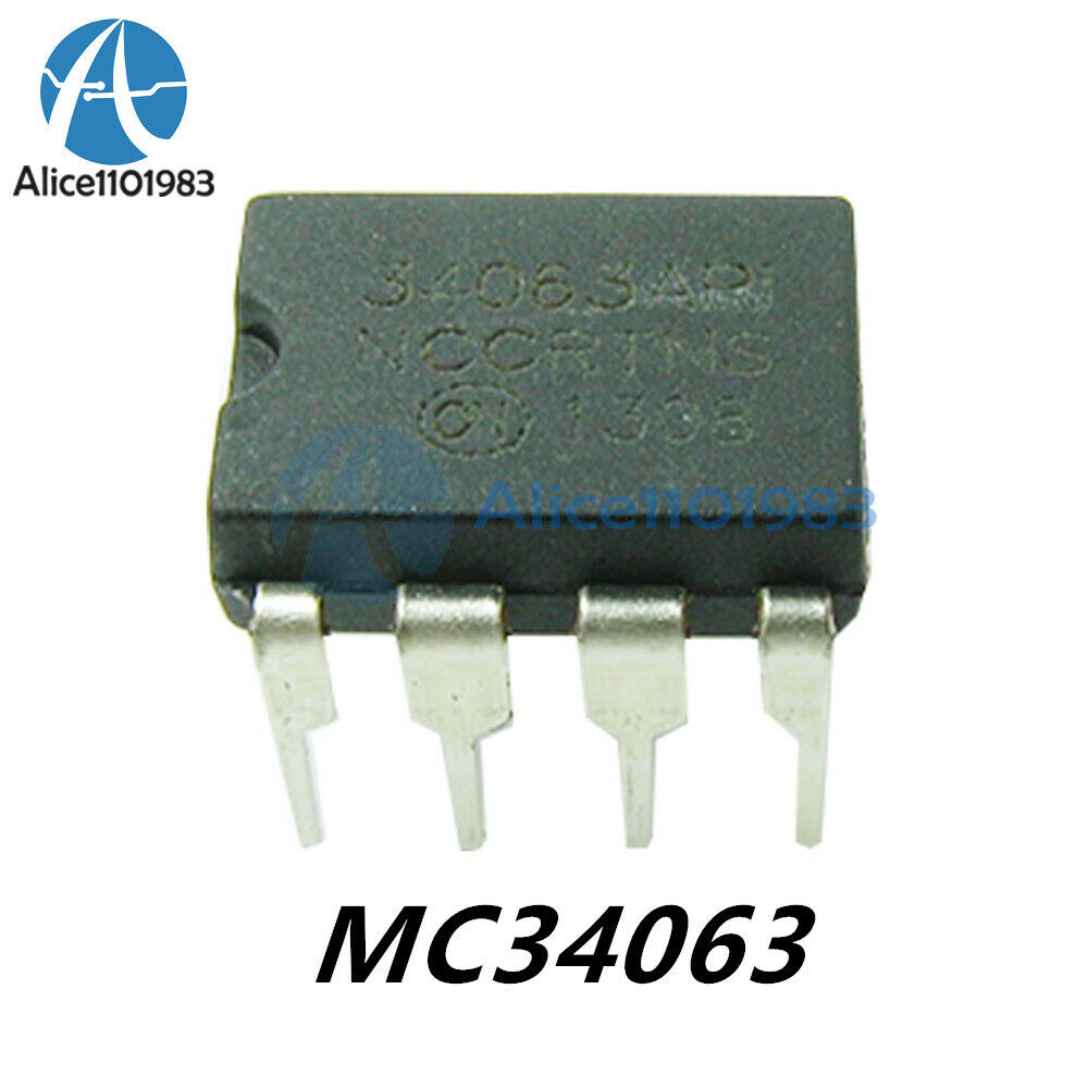 100PCS MC34063 MC34063AP MC34063API 34063API IC DIP-8