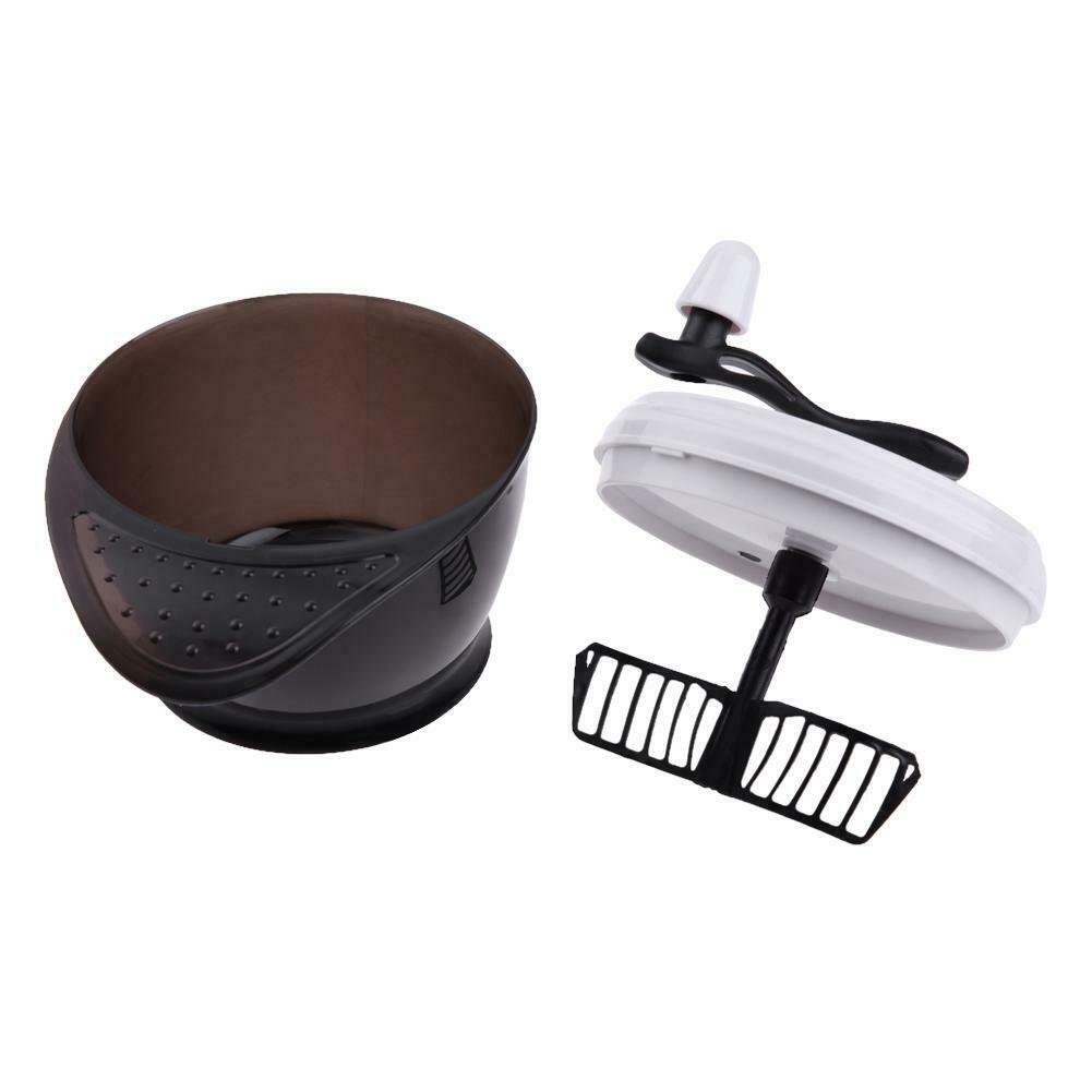 Manual Hair Color Mixing Plastic Bowl Dyeing Mixer Hairdressing Salon Tool @