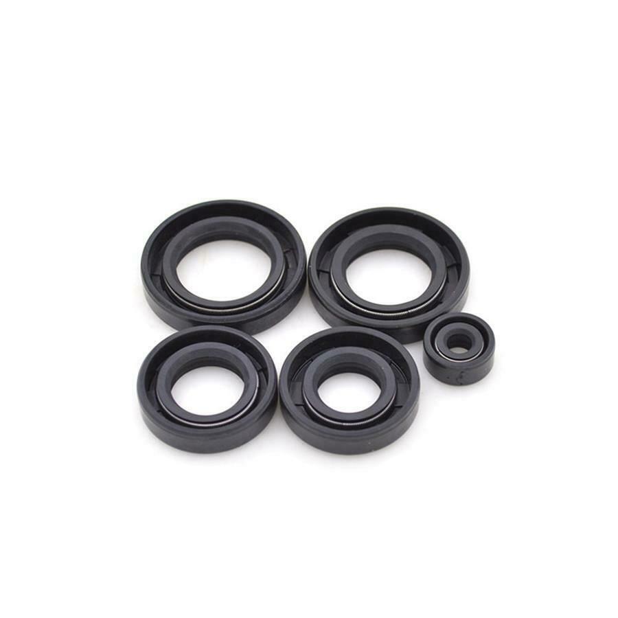 Motorcycle Engine Rubber Oil Seal Set For Suzuki GN125 GS125 Engine Accessories
