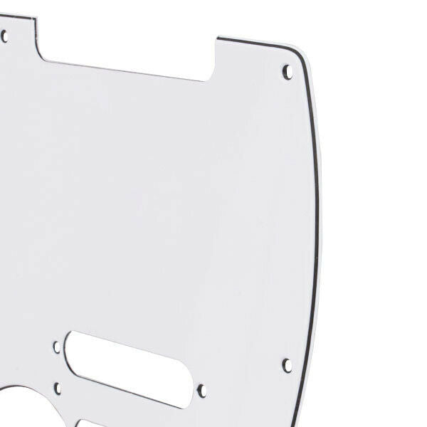White 3 Ply Pickguard For  Guitar