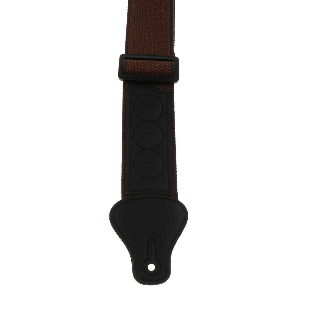 Novelty Guitar Strap Belt+Picks Holder Bag for Guitars Bass Mandolin Banjo