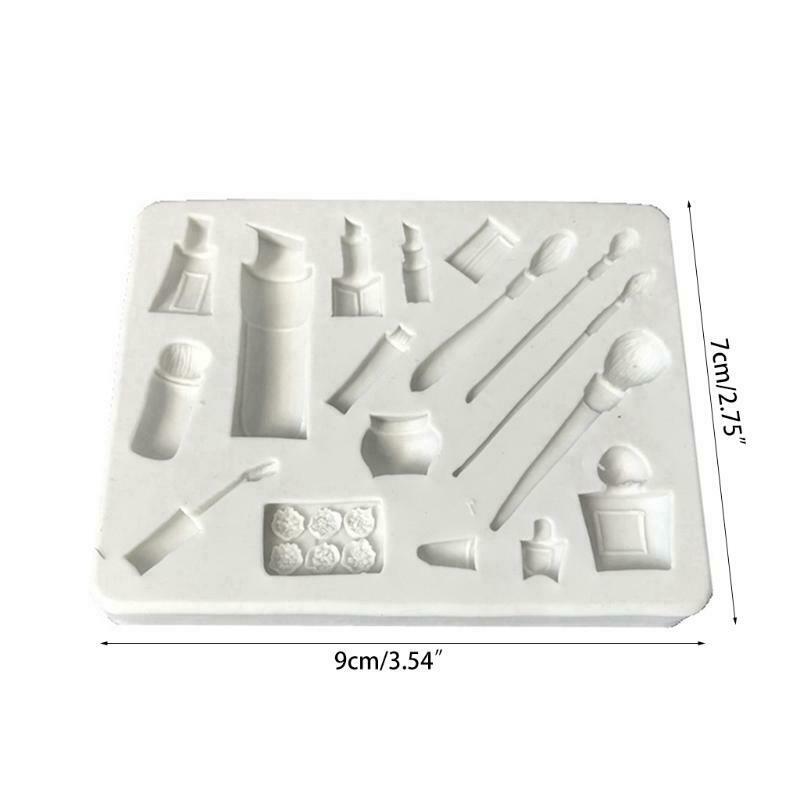 Perfume Makeup Tool Shape Cake Fondant Mold for Chocolate Pudding Candy Modeling