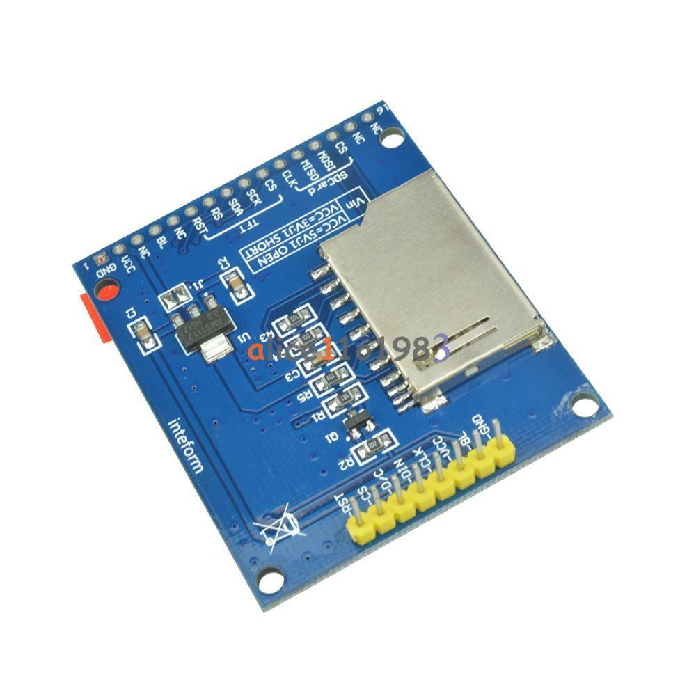 1.8 Inch Mini Serial SPI TFT LCD Module Display with PCB Adapter ST7735B IC