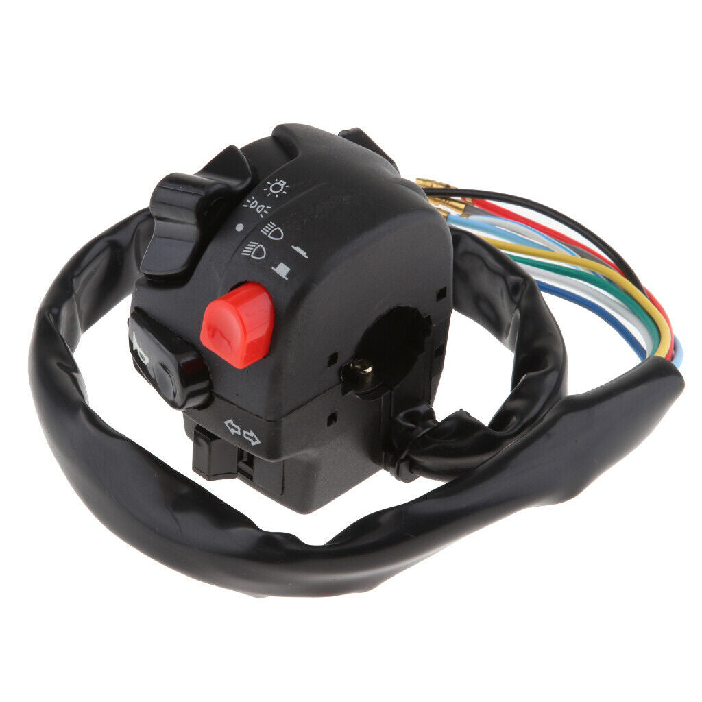 12V 2 on / off turn signal switch light switch handlebar turn signal switch