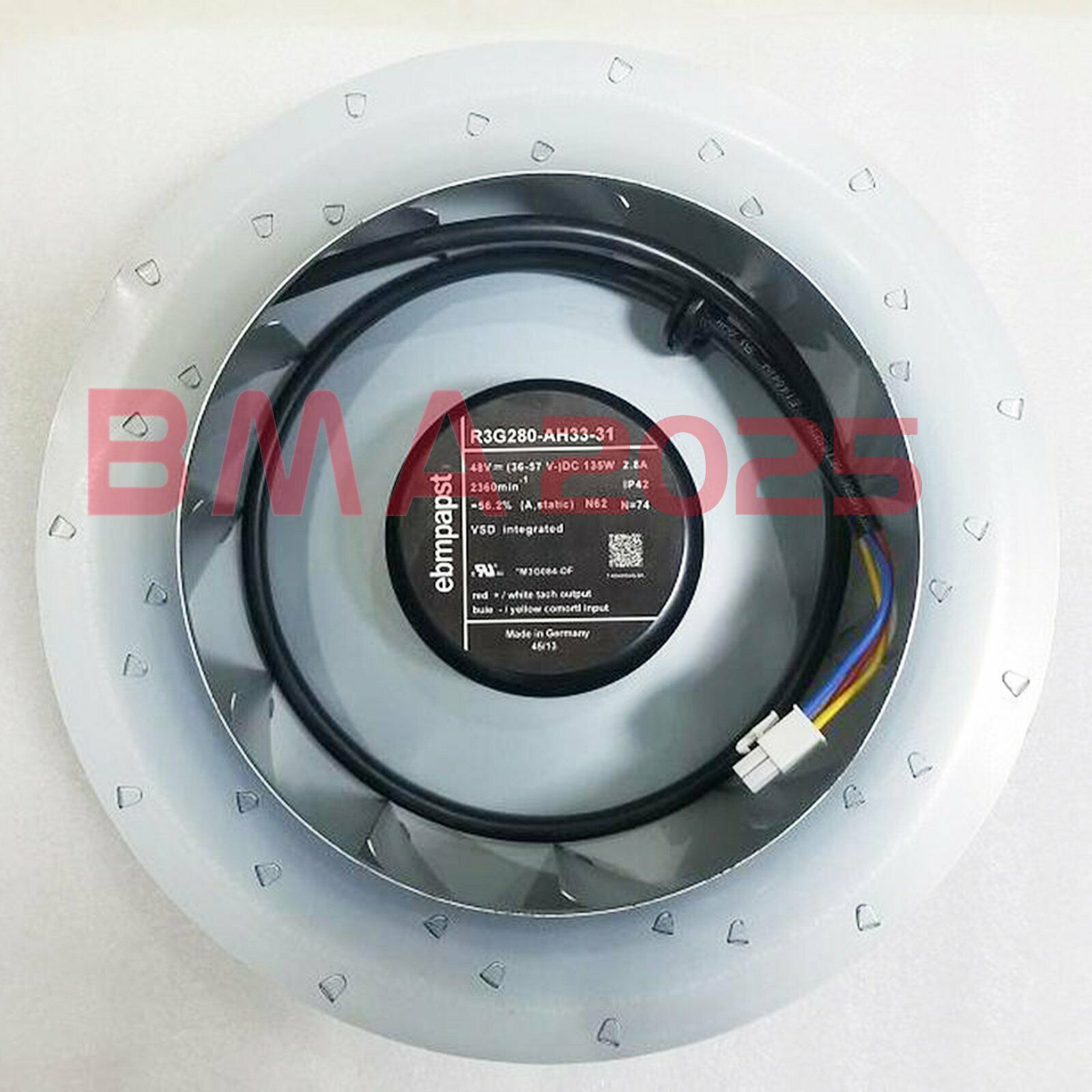 1PC Brand New Ebmpapst Inverter fan R3G280-AH33-31 1 year warranty DHL free Ship