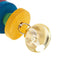 Parrot Chew Strands Bite Teeth Molar Wooden Colorful Beads Ball Bell Sound Birds