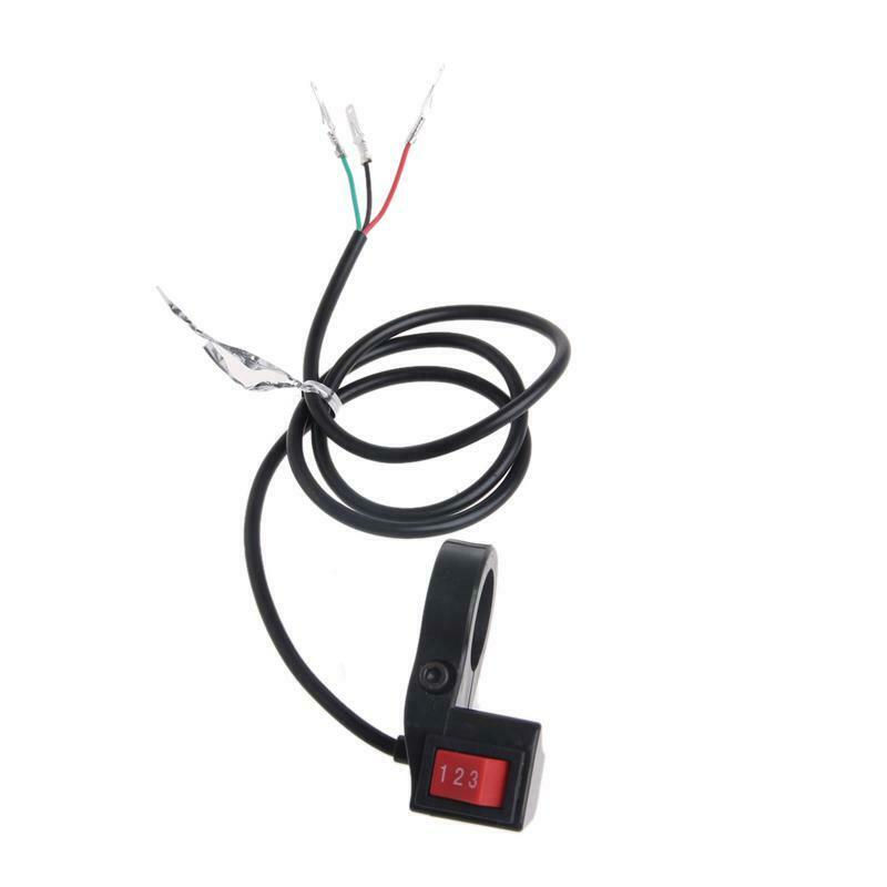 22mm Electric 3 Speed Module Switch For Shift E-bike Scooter Bike Motorcycle Kit