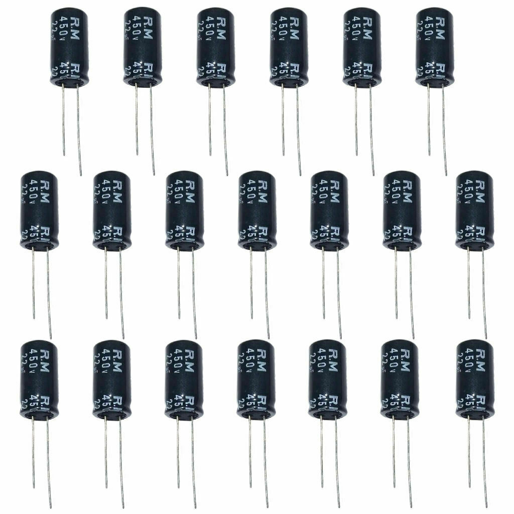 20x Aluminum Electrolytic Capacitor Replacement for Tube Amplifier TV Radio