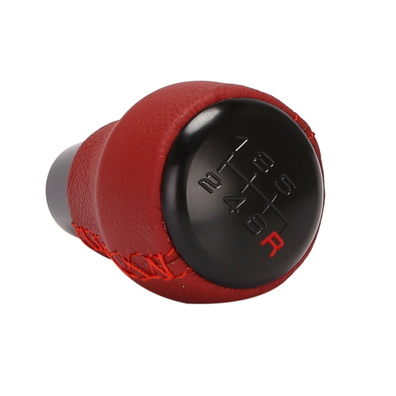 Car Gear Switch Knob Red Leather for Civic Type R 2017-2021 08U92-TEA-110