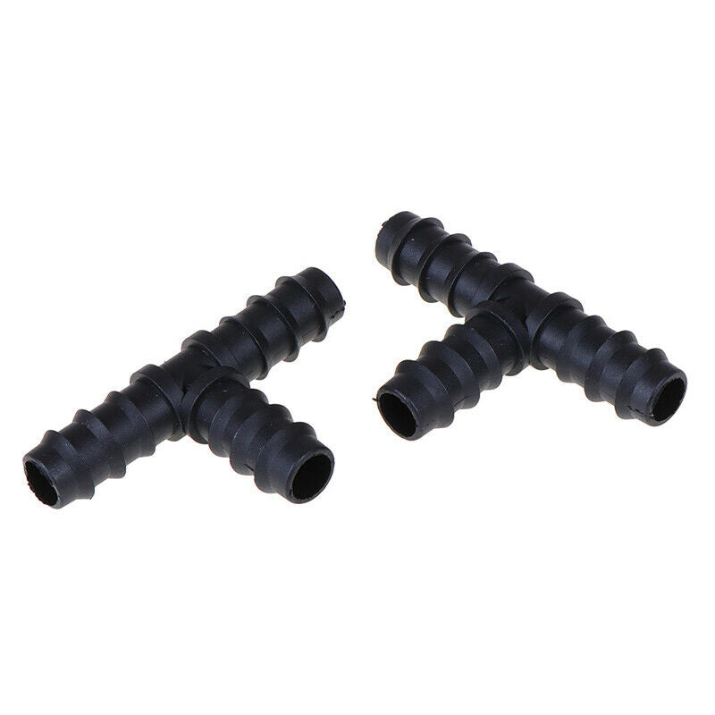 8PCS Garden hose tee water splitter 16mm connector garden irrigation barb.l8