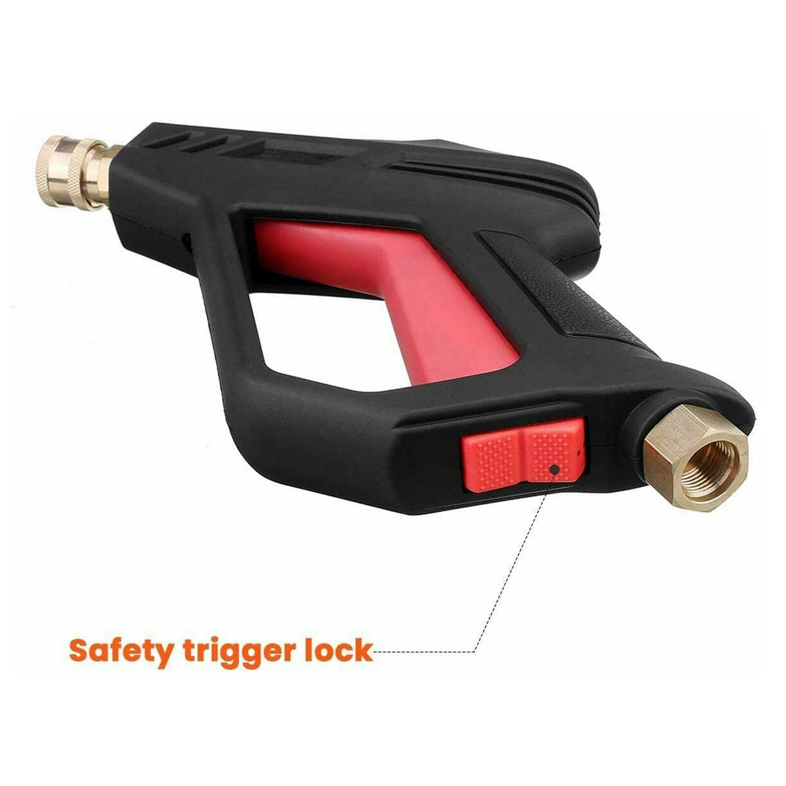 4000 PSI High Pressure Power Washer Spray Gun Wand Lance Nozzle Tips Kit