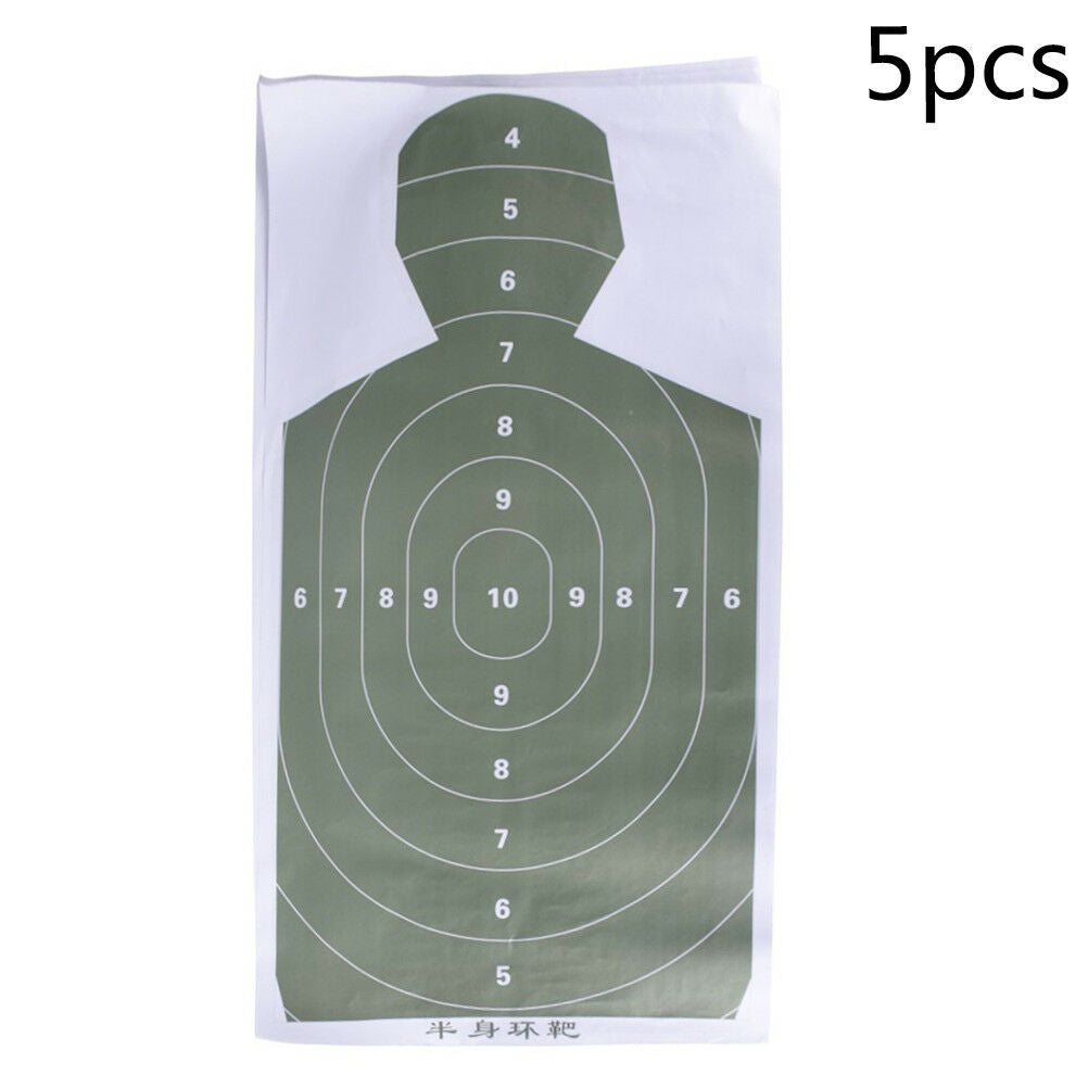 5pcs Shooting Silhouette Target Practice Paper Target Arrow Hunting ANTesso J SJ