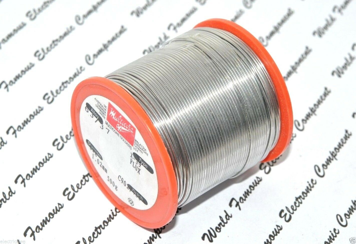 500g - MULTICORE X-39 Flux 63/37 1.02mm Solder