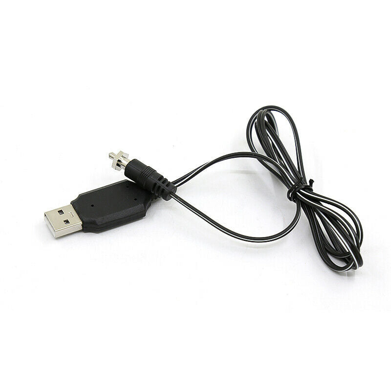 RC Nitro 1.2 V 1800Mah Rechargeable Glow Plug Starter Igniter DC USB ChargerT4W6