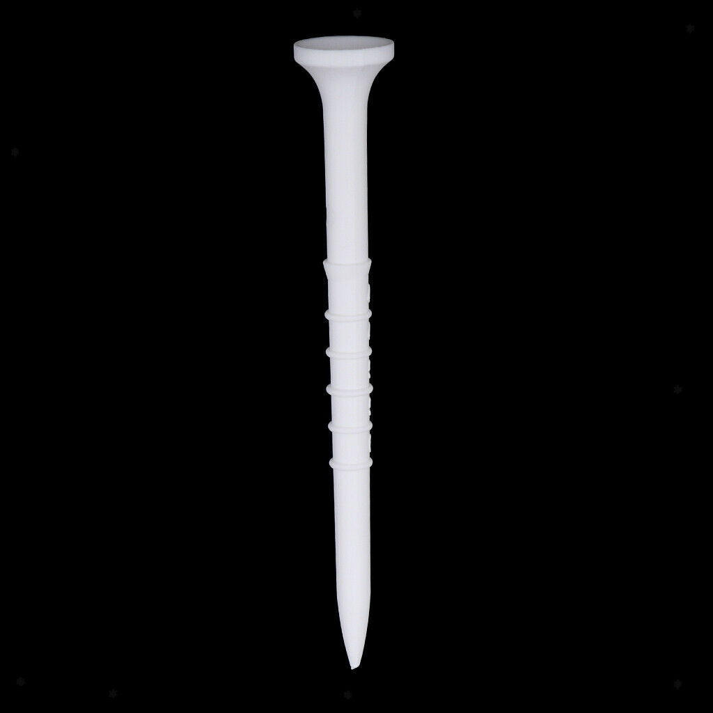 15 Pcs Golf Tees Plastic 8.5cm Golf Nail Limit Pin Outdoor Sports