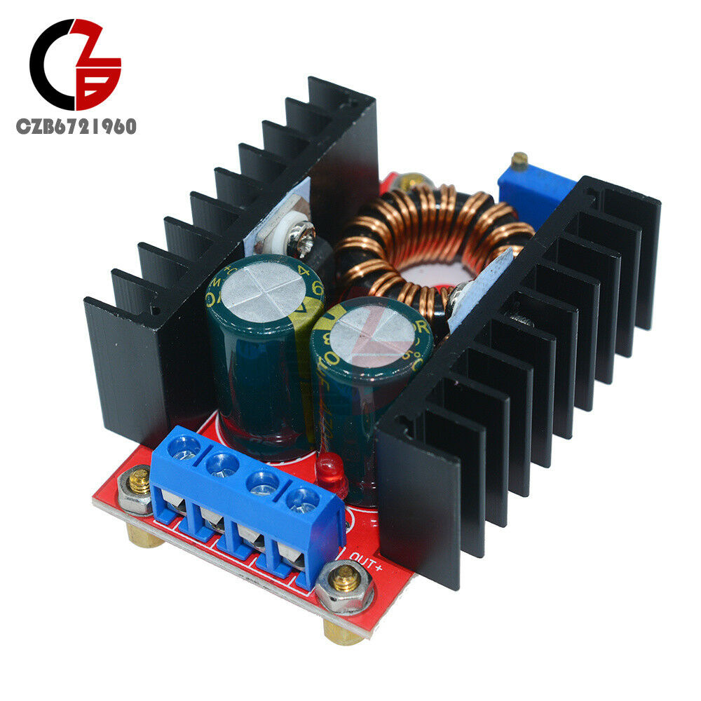 DC-DC Boost Converter 10-32V to 35-60V Step Up Power supply module 120W