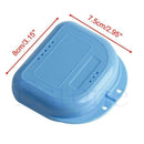 Newly Dental Orthodontic Retainer Denture Storage Case Box Mouthguard Container