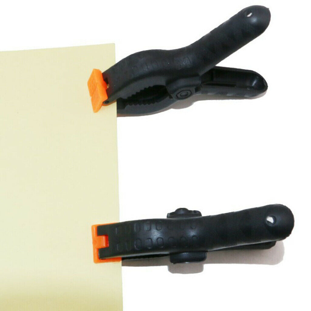 20PCS 2" Spring Clamps Large Strong Plastic Market Stall Clips Nylon Tarpaulin