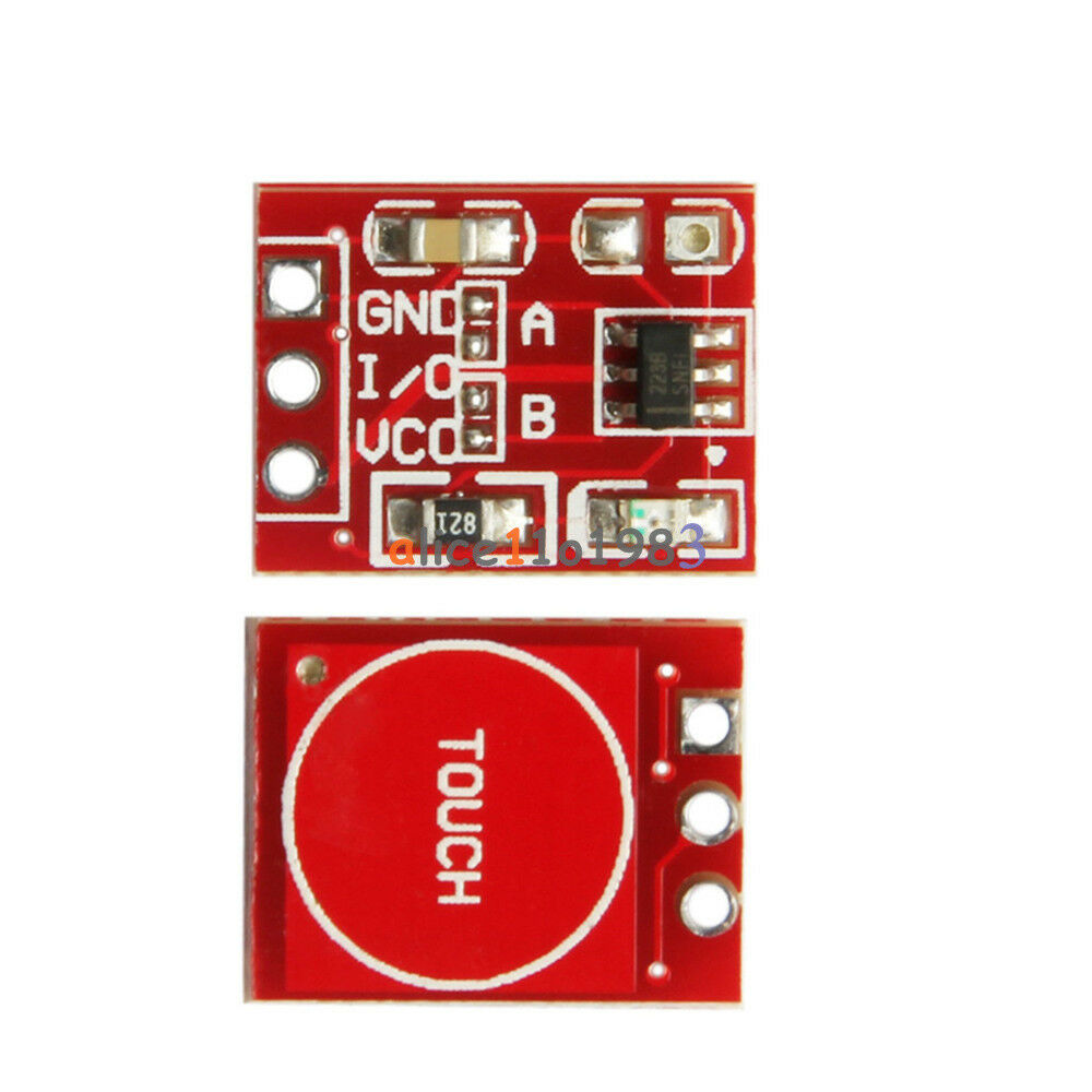 10PCS TTP223 Capacitive Touch Switch Button Self-Lock Module for Arduino