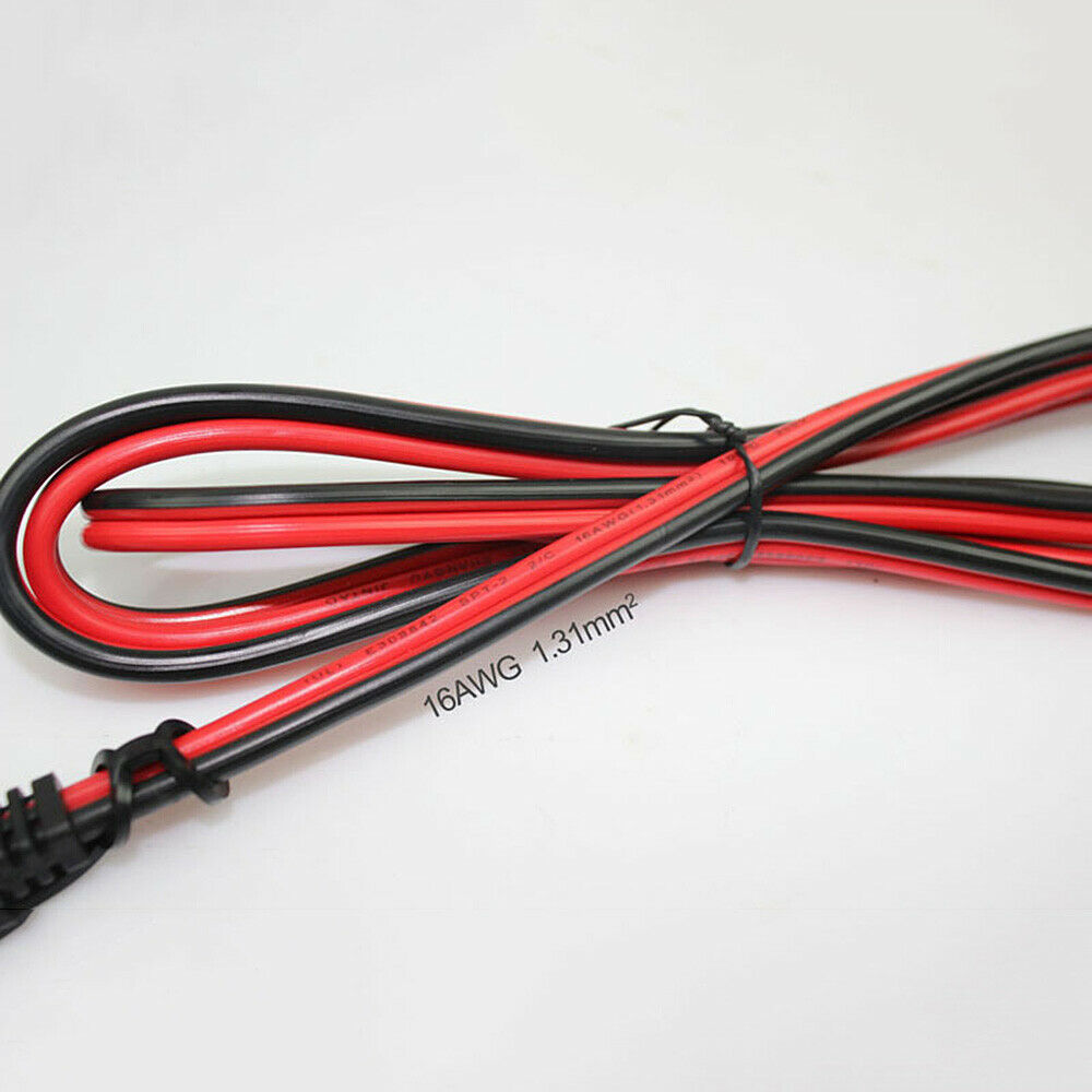 1PC 60cm SAE to Crocodile Clip Cable DC Quick Connection Charge Cable Lead Line