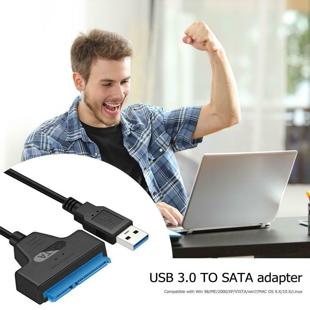 USB3.0 To SATA Adapter Converter Cable for 2.5 inch SSD HDD Hard Disk Drive