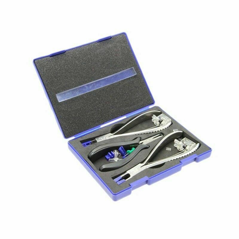 Eyeglass Tool Kit Rimless Eyeglasses Repair Disassembly Pliers Tools Set