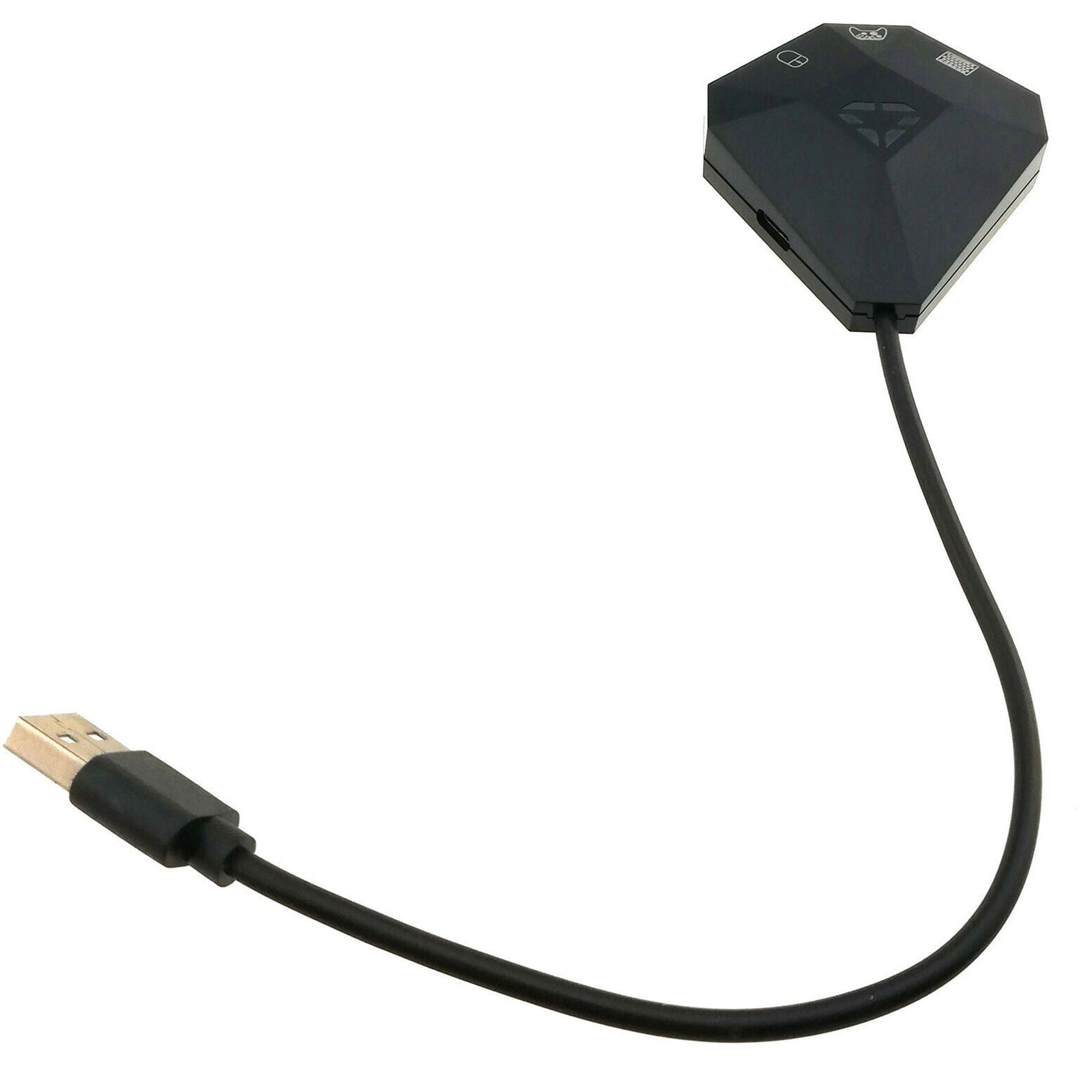 USB Hub Adapter Keyboard Mouse Controller Converter LED for PS4 XBOX Switch New